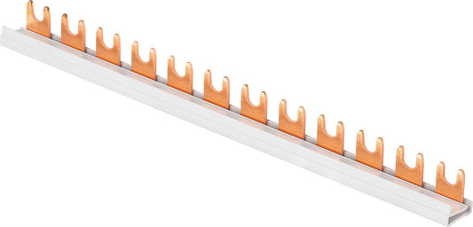 Hager Phasenschiene KDN163A (1P) 63A, 10mm², Länge: 210mm Schraubtechnik/ Quick Connect