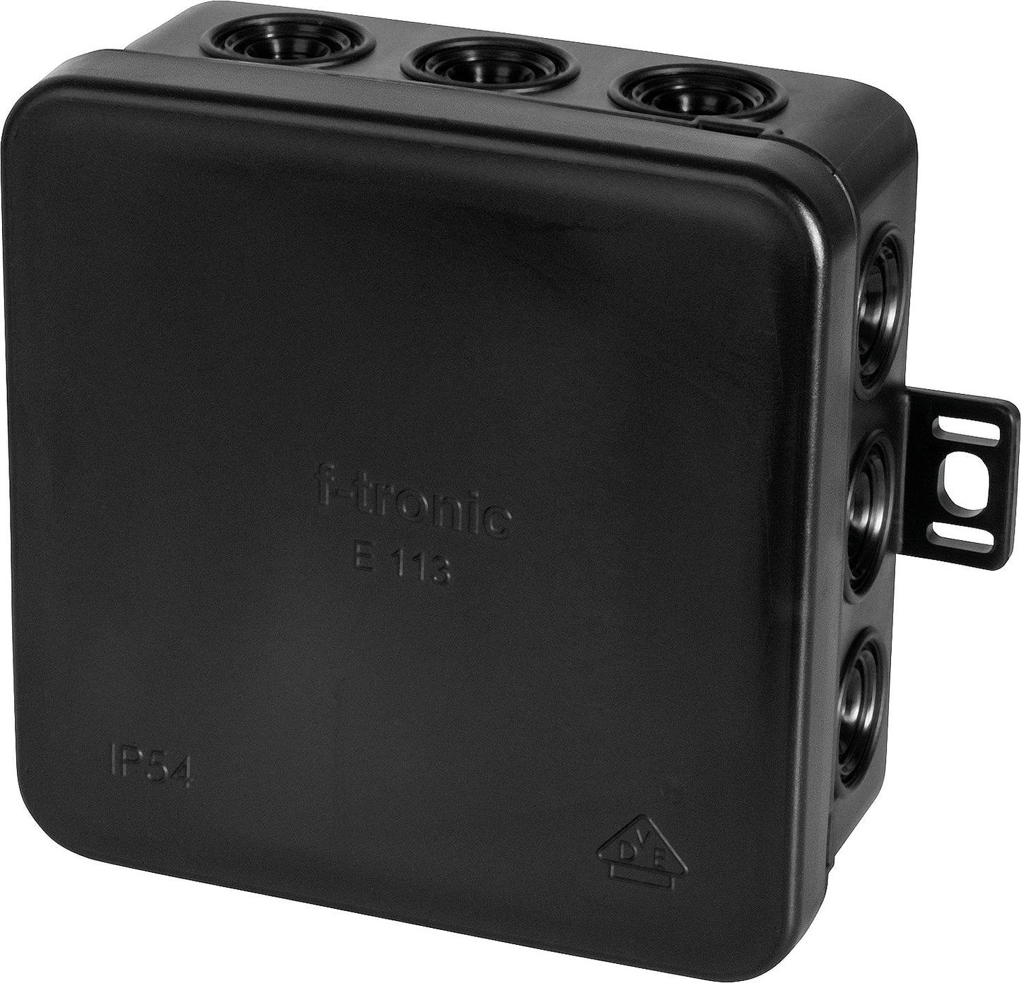 Surface-mounted junction box 85x85x40mm, IP54, white