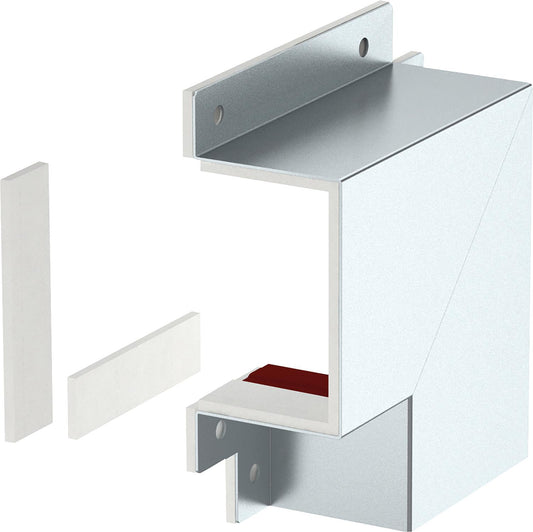 OBO flat angle bracket for wall and ceiling mounting 70x110mm, BSKM-FW 0711
