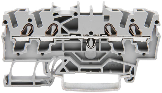 Borne de traversée à 4 conducteurs Wago 2002-1401