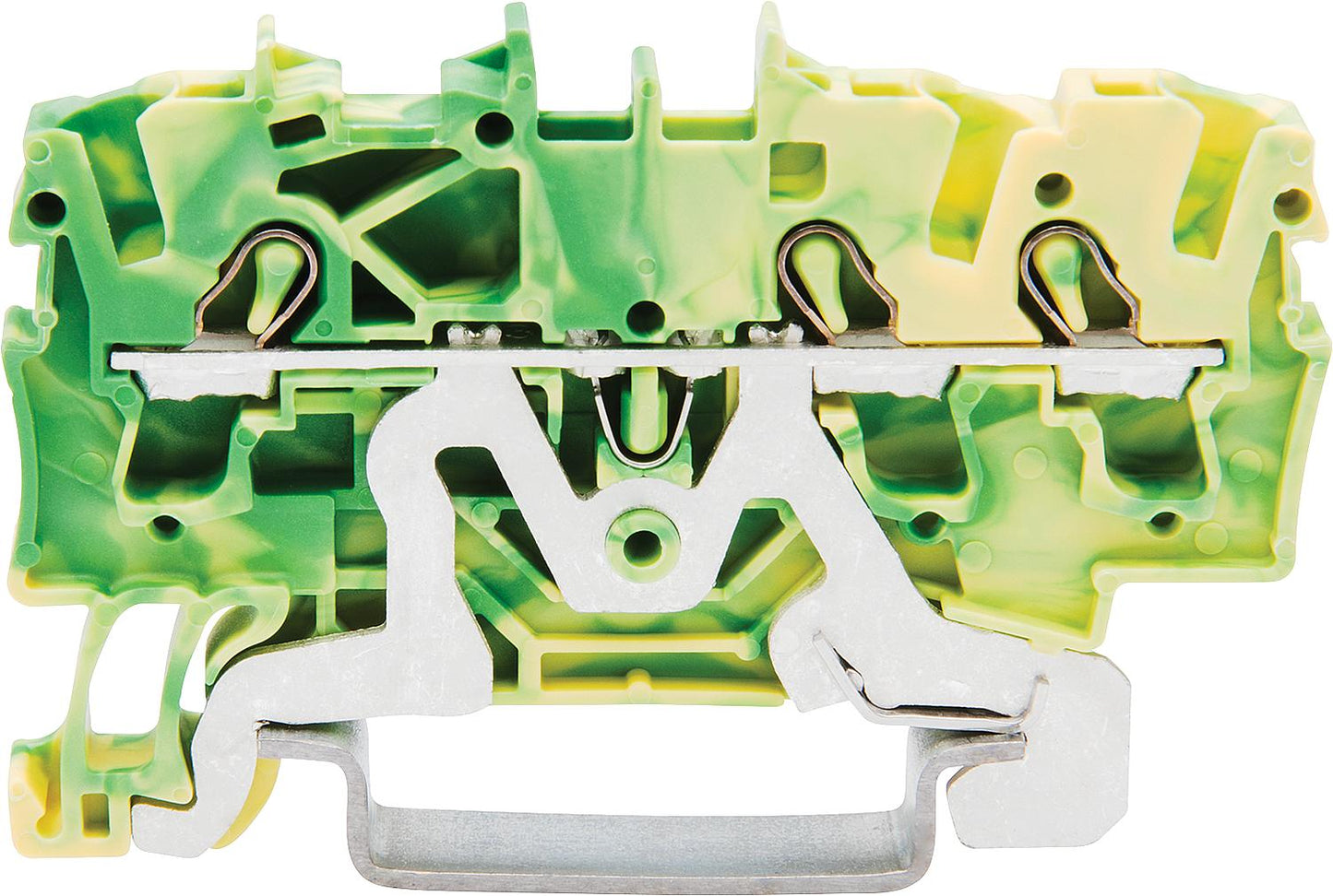 Terminal blocks 2002 0.25 - 2.5 (4) mm² 2-conductor, green-yellow
