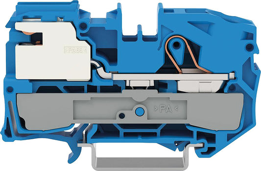 Bornier d'alimentation de distribution à 1 conducteur, série Wago 2016