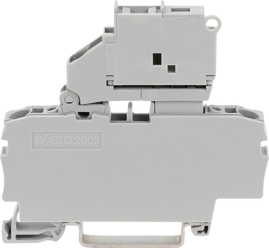 Borne à fusible à 2 conducteurs Wago