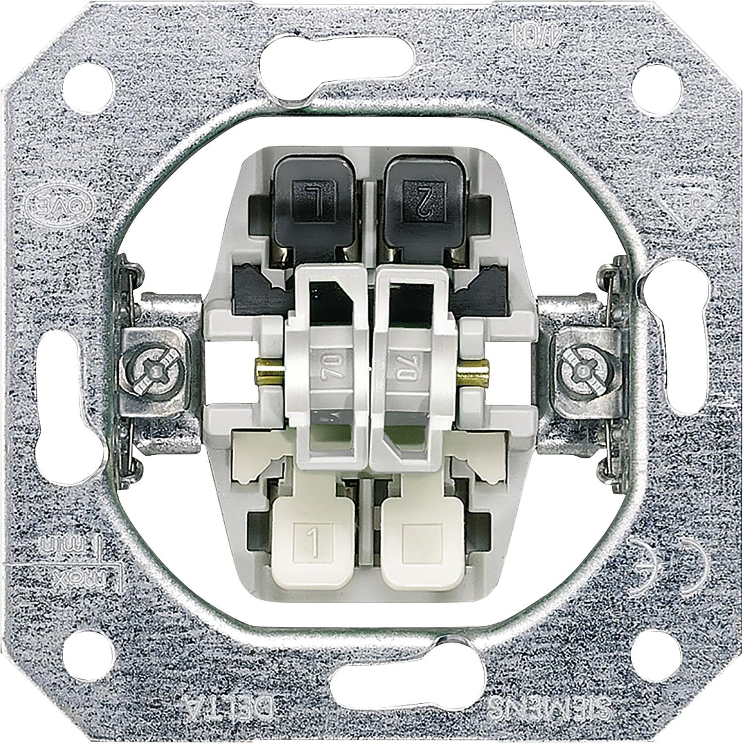 Siemens 5TD2111 flush-mounted double push button