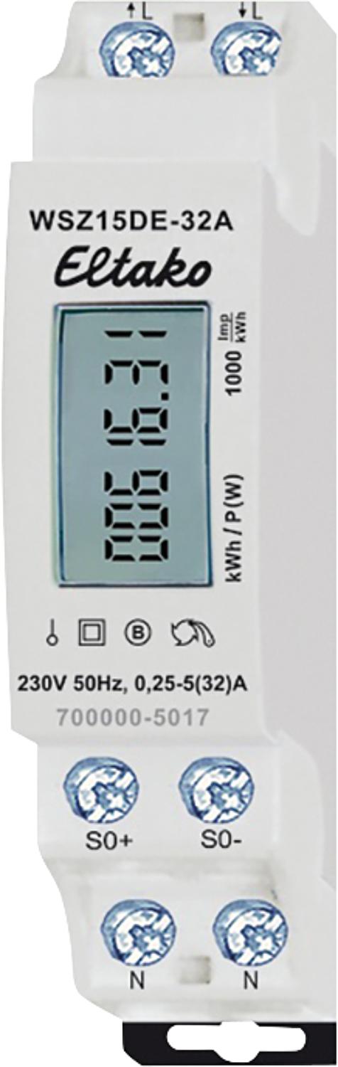 Wechselstromzähler Eltako WSZ15DE-32A
