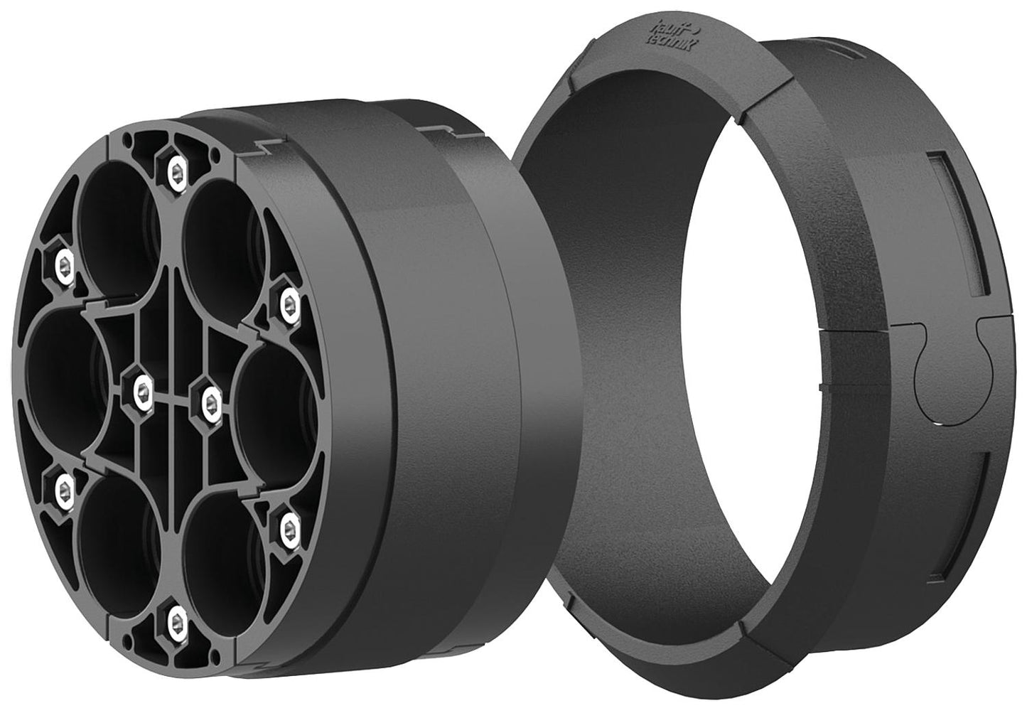 Couvercle du système divisé pour scellement ultérieur