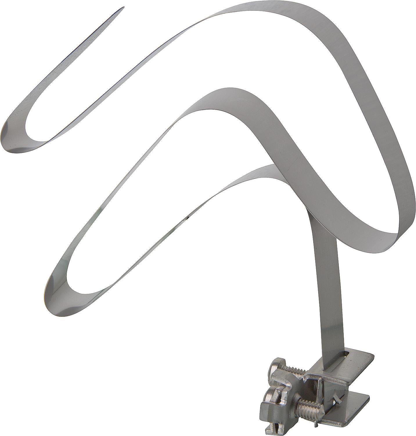 Grounding strap clamp stainless steel V2A outdoor