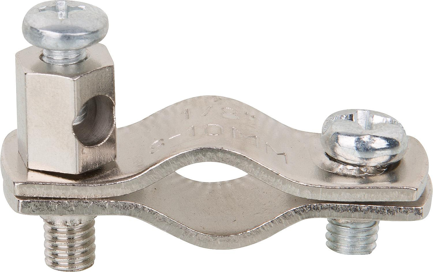 Pollmann CU 1/4 grounding pipe clamp