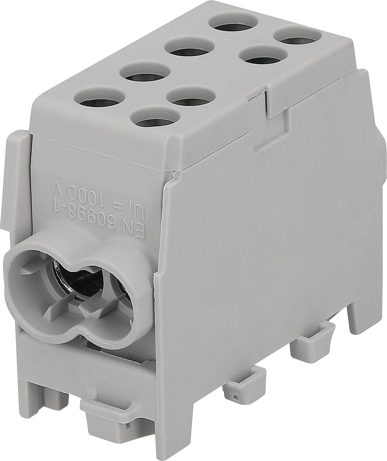 Hauptleitungs-Abzweigklemme Farbe: braun, 1-polig 2x Eing. 35mm²/2x Ausg. 25mm²