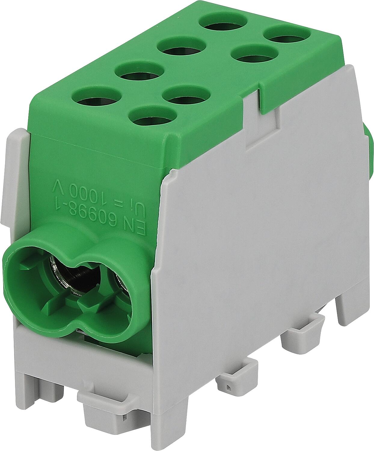 Hauptleitungs-Abzweigklemme Farbe: braun, 1-polig 2x Eing. 35mm²/2x Ausg. 25mm²
