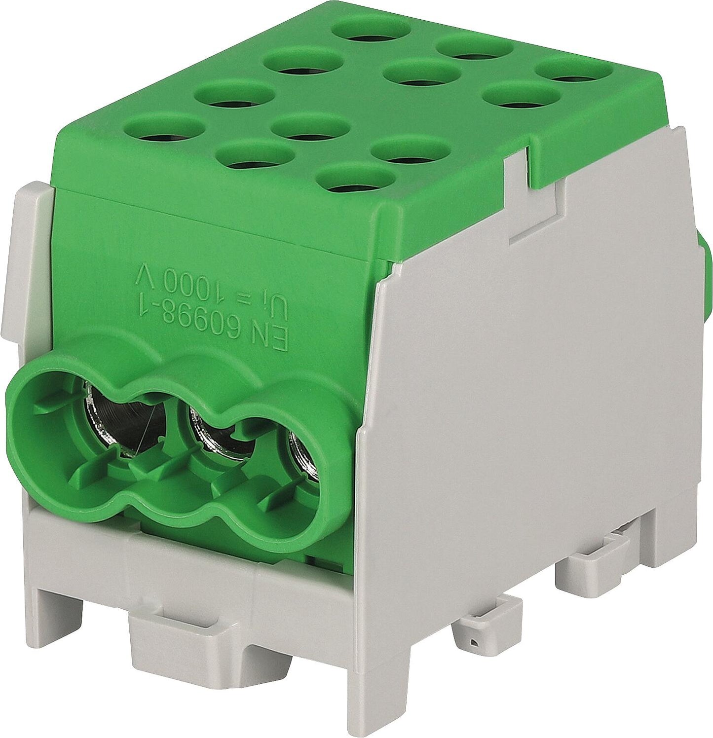 Hauptleitungs-Abzweigklemme Farbe: braun, 1-polig 2x Eing. 35mm²/2x Ausg. 25mm²