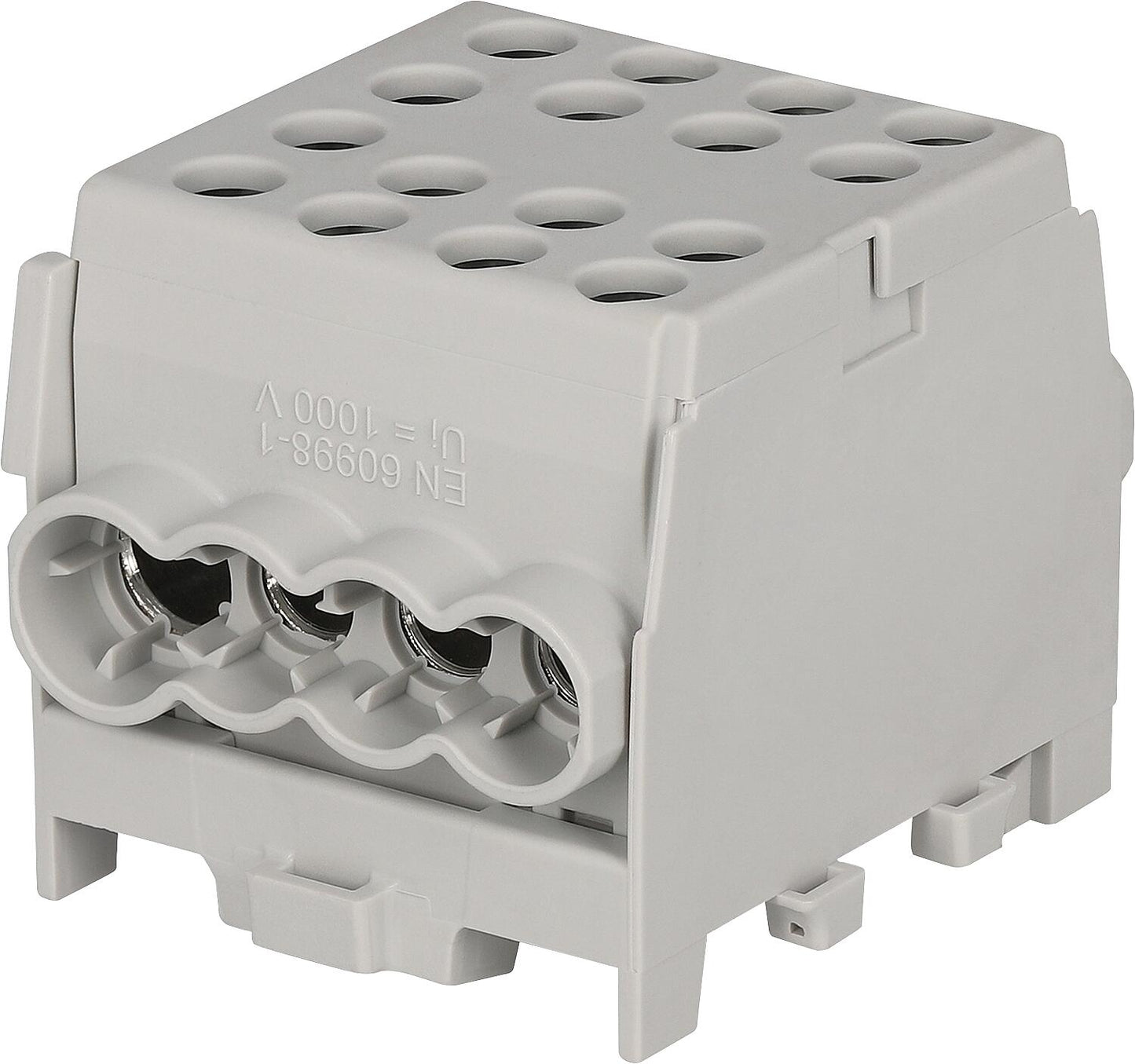 Hauptleitungs-Abzweigklemme Farbe: braun, 1-polig 2x Eing. 35mm²/2x Ausg. 25mm²