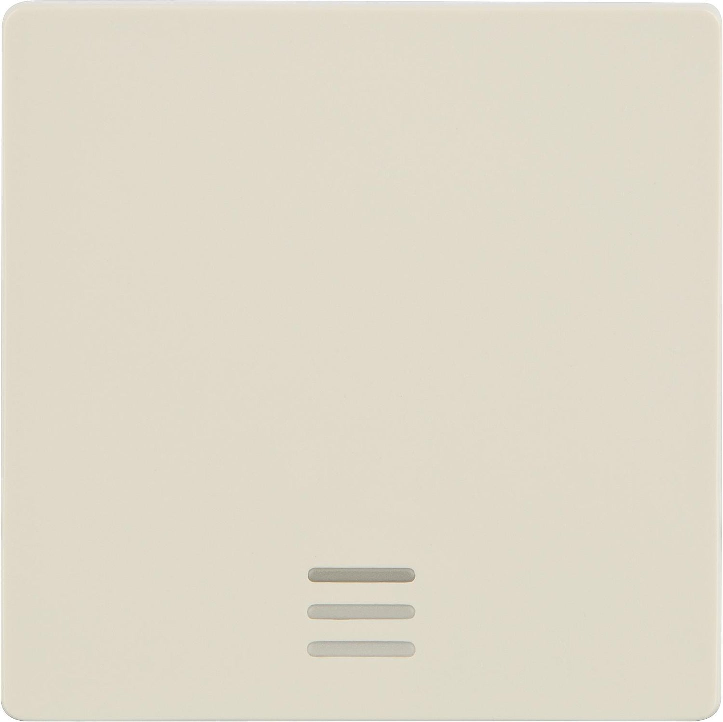 Rocker switch with window / titanium white 55 mm x 55 mm protection class IP20 / 1 piece