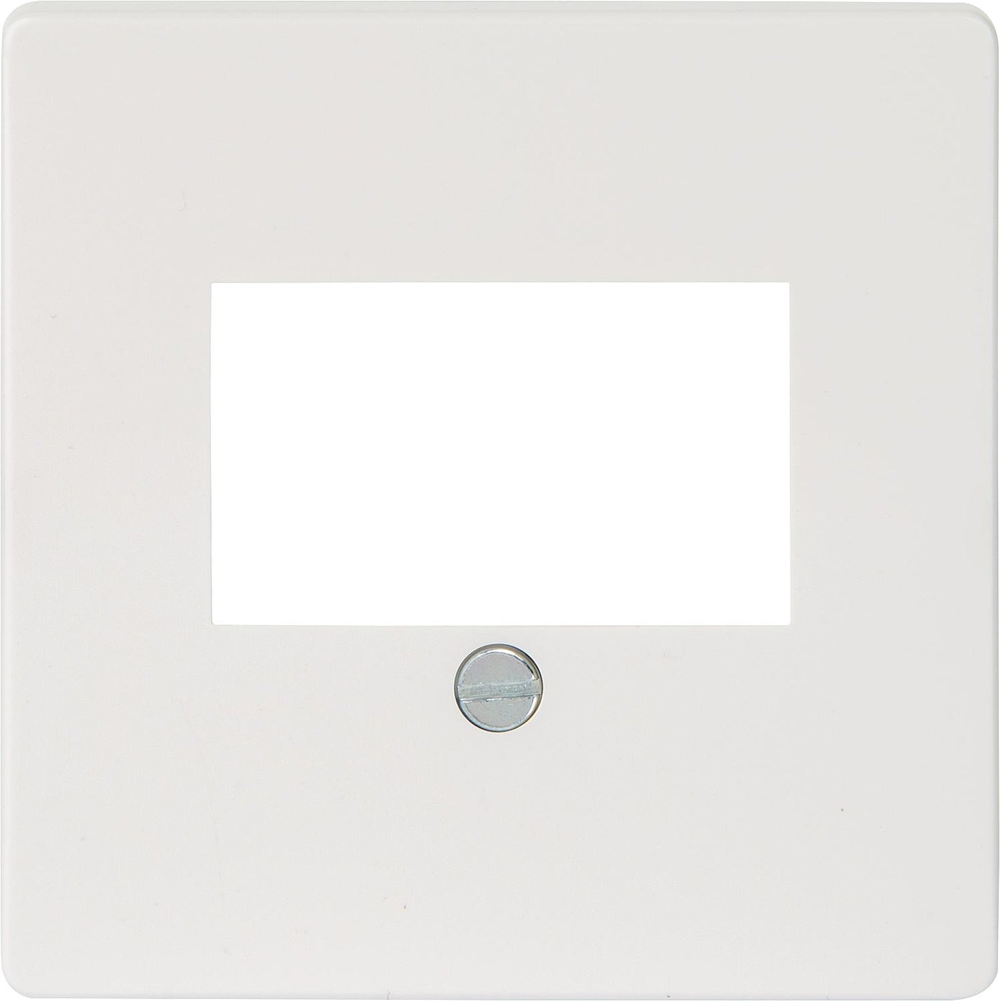 Cover plate for TAE, speaker and USB socket, titanium white / protection class IP20, 1 pc.