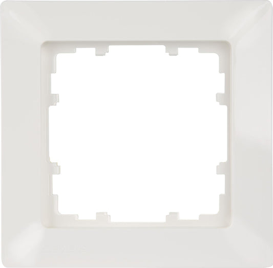 Rahmen DELTA LINE, titanweiß (ähnlich RAL 9010) Serie I-System