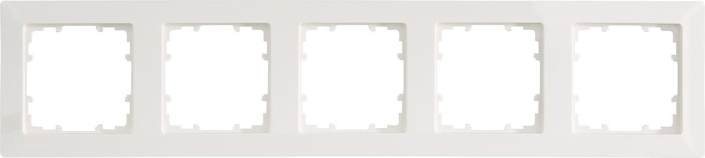 Rahmen DELTA LINE, titanweiß (ähnlich RAL 9010) Serie I-System