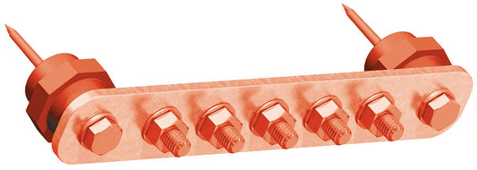 Potential equalization rail for industrial areas, type 1802/5 / 1 pc.