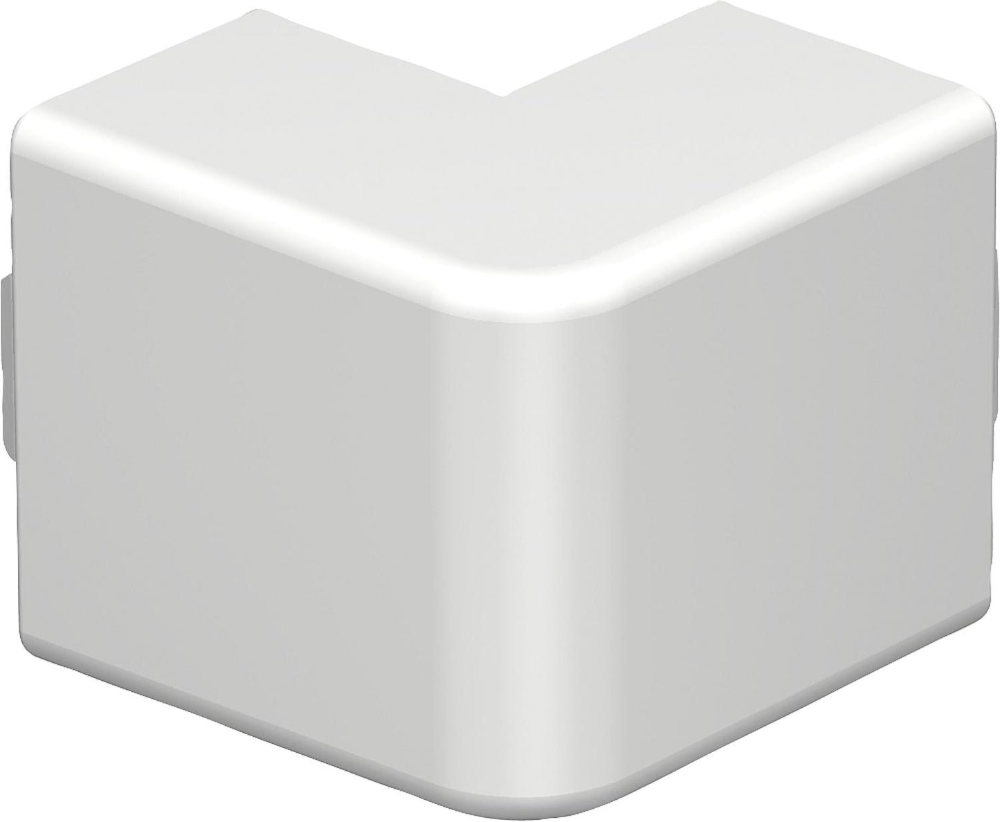 Hotte d'angle extérieure blanc pur type WDK/HA 25025 / Lot de 4 pièces.