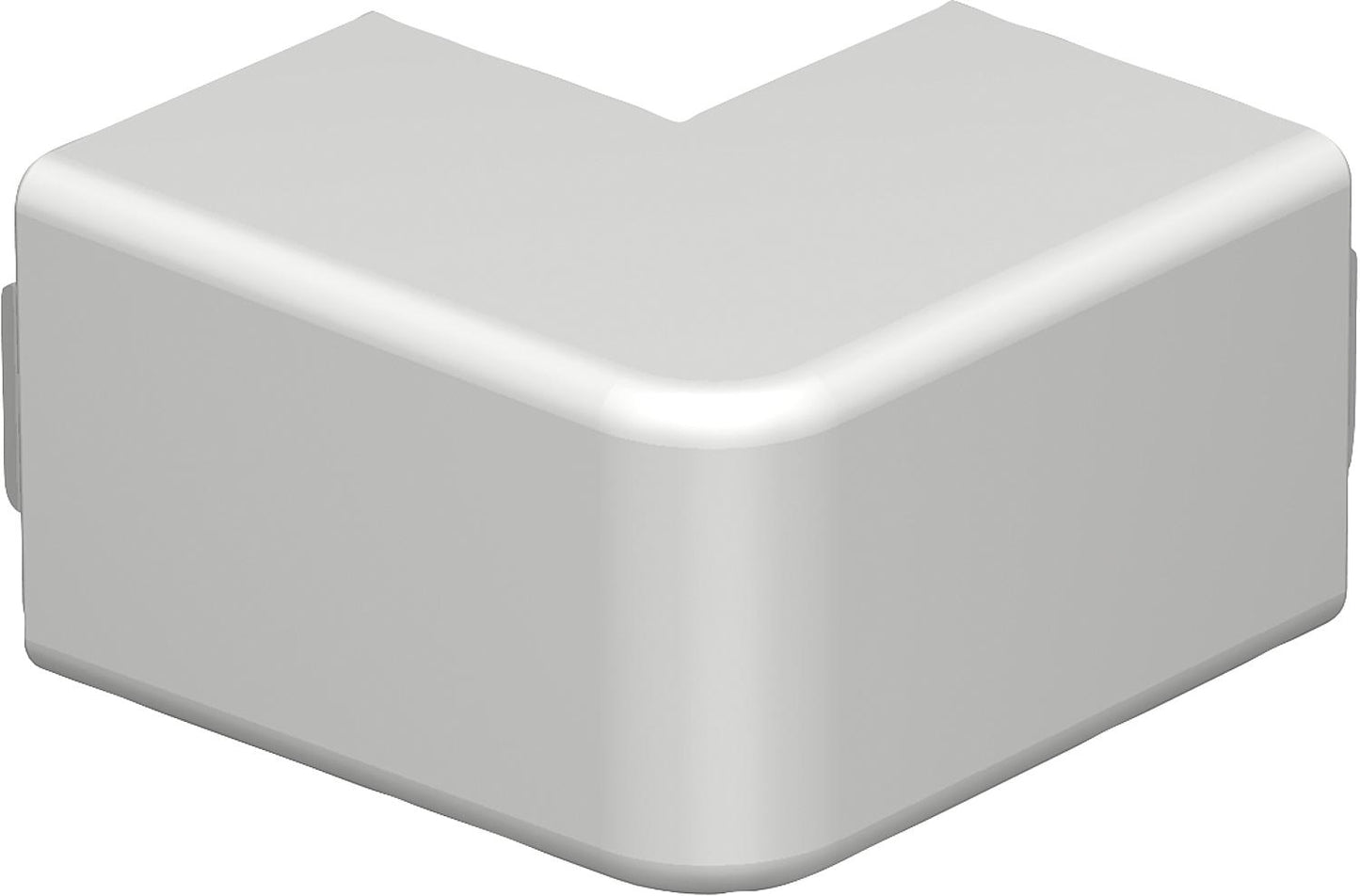 Hotte d'angle extérieure blanc pur type WDK/HA 25025 / Lot de 4 pièces.