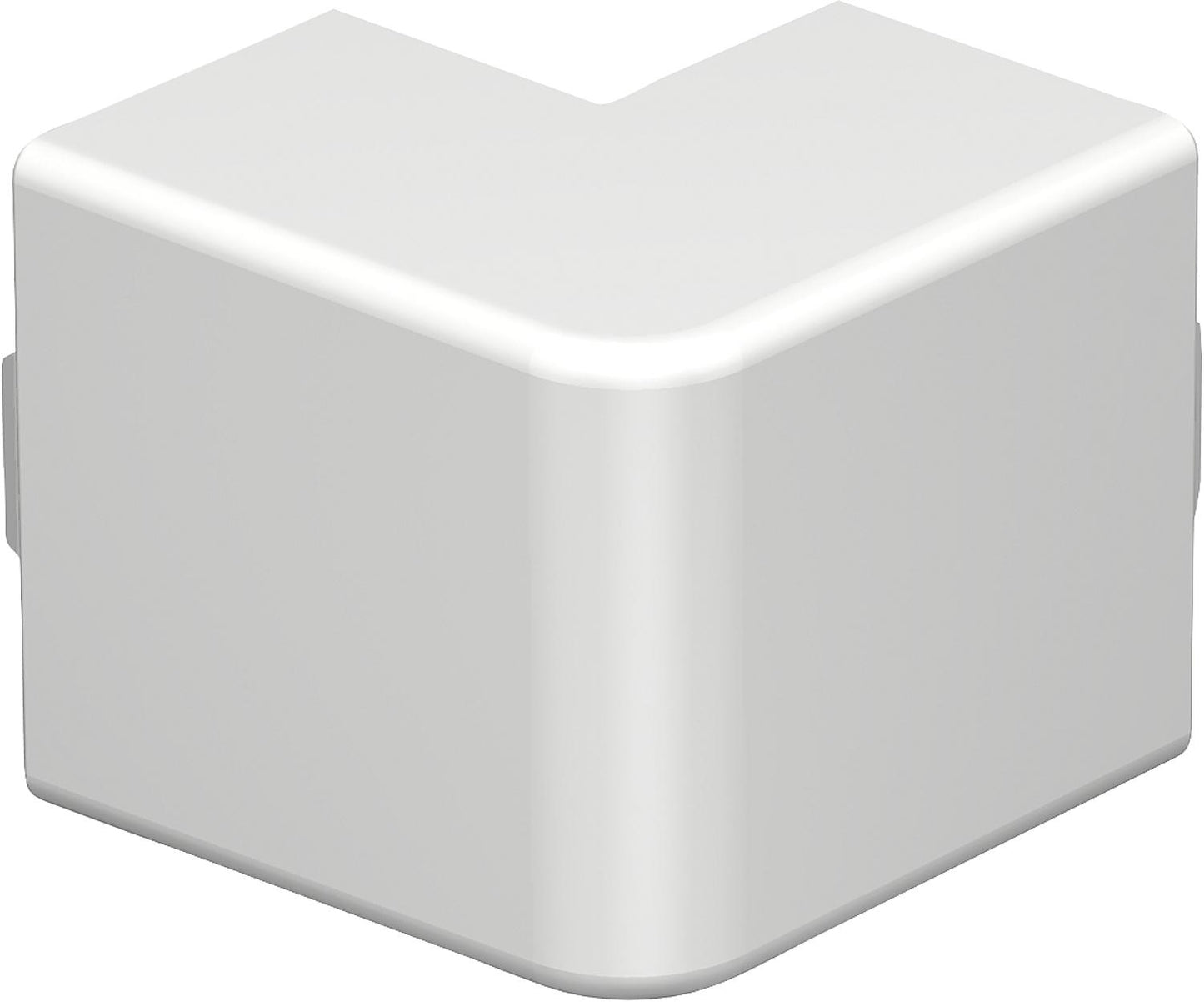 Hotte d'angle extérieure blanc pur type WDK/HA 25025 / Lot de 4 pièces.