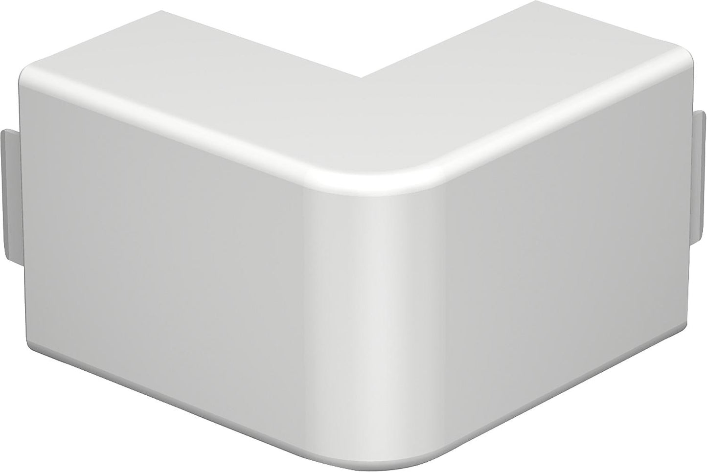 Hotte d'angle extérieure blanc pur type WDK/HA 25025 / Lot de 4 pièces.