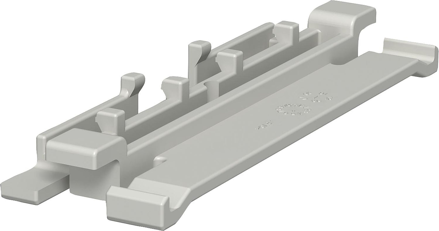 Top part clamp, stone grey, type 2370