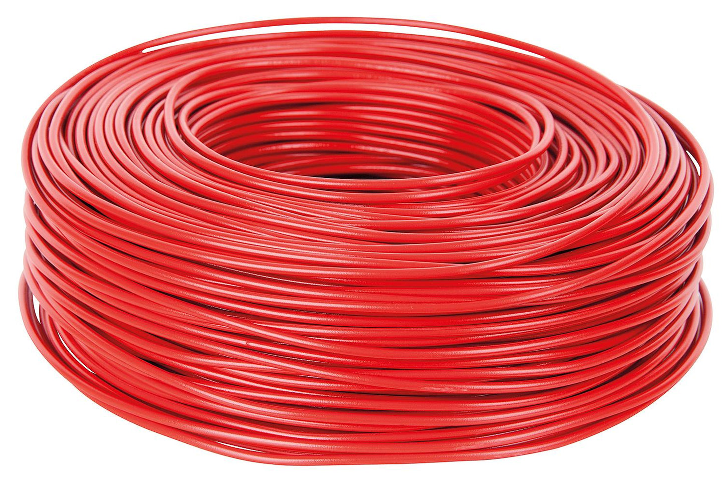 Insulated high-voltage cable H07V-U solid, 1 x 1.5 black - roll of 100m