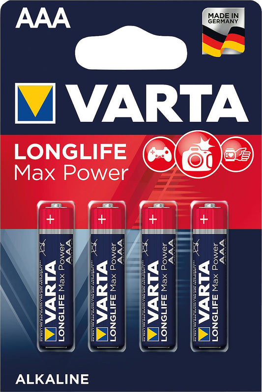 Pile Varta Max Tech V 4703 1,5 V / blister (4) Micro, 4 pièces