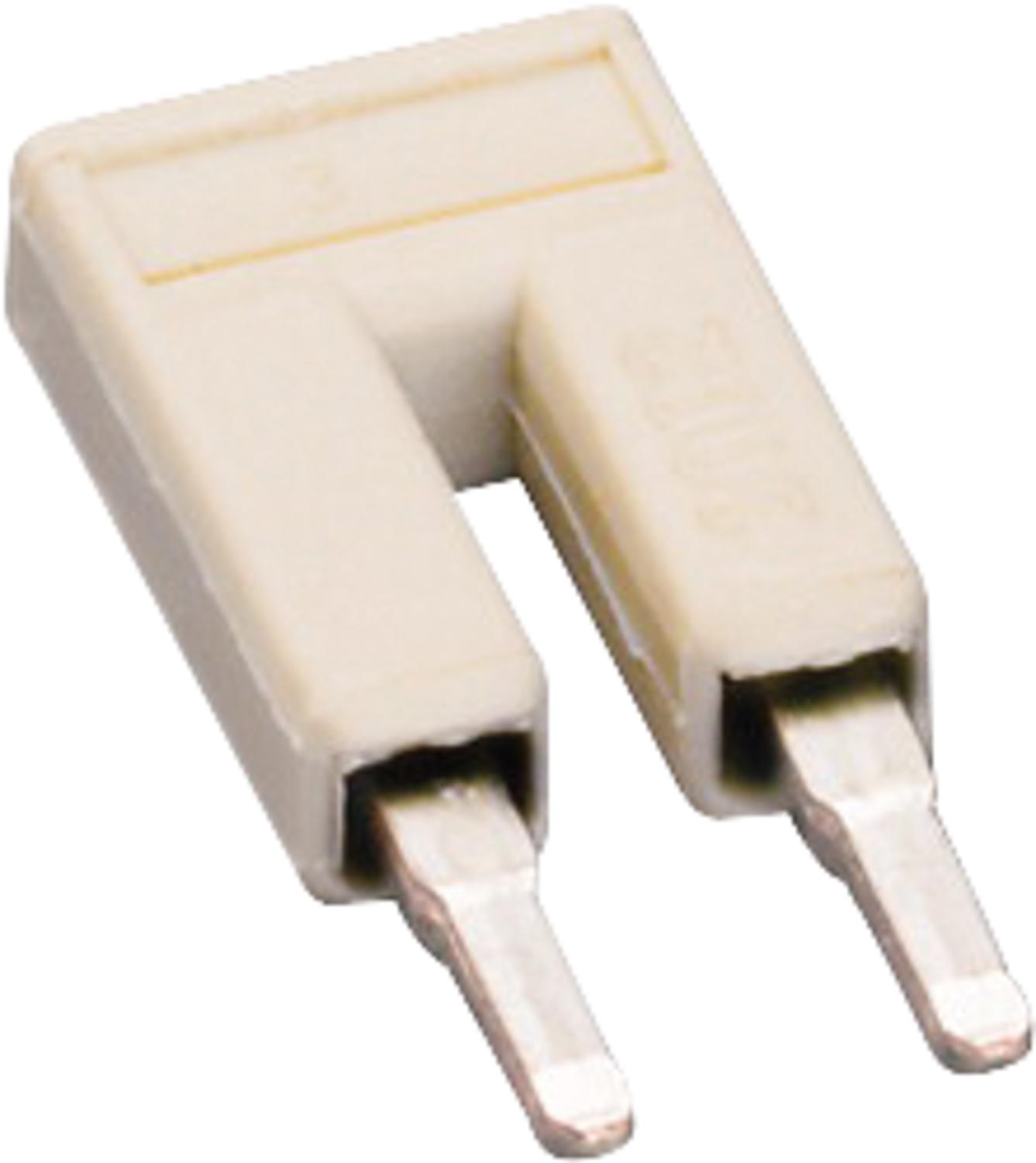 Double comb bridge, light grey, insulated, pack of 25