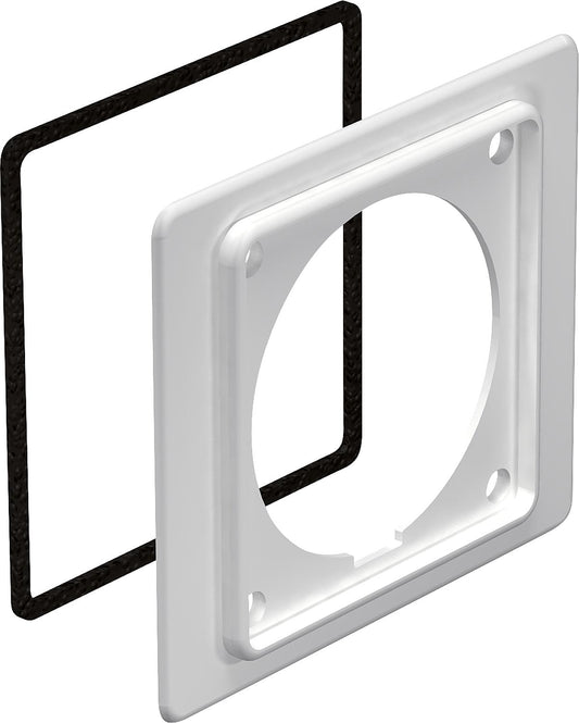 CEE intermediate flange, stone grey, type 2393/16 / 1 pc.