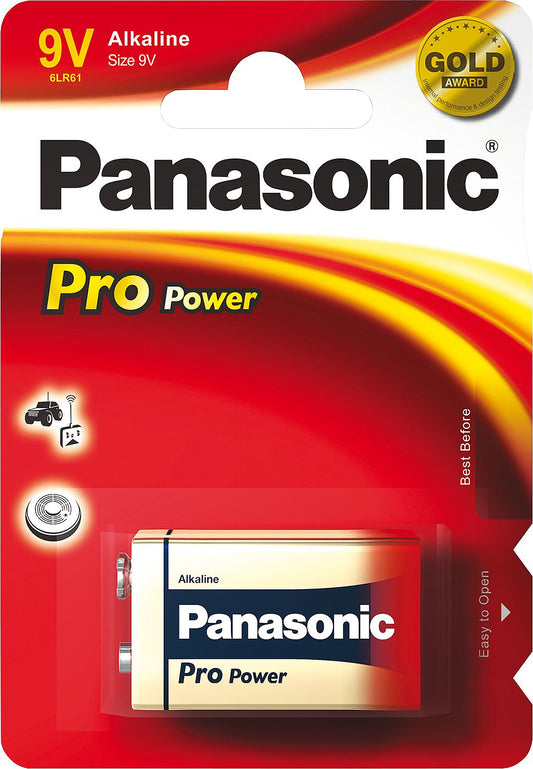 Battery Panasonic PRO Power 6LR61 9V 1 piece
