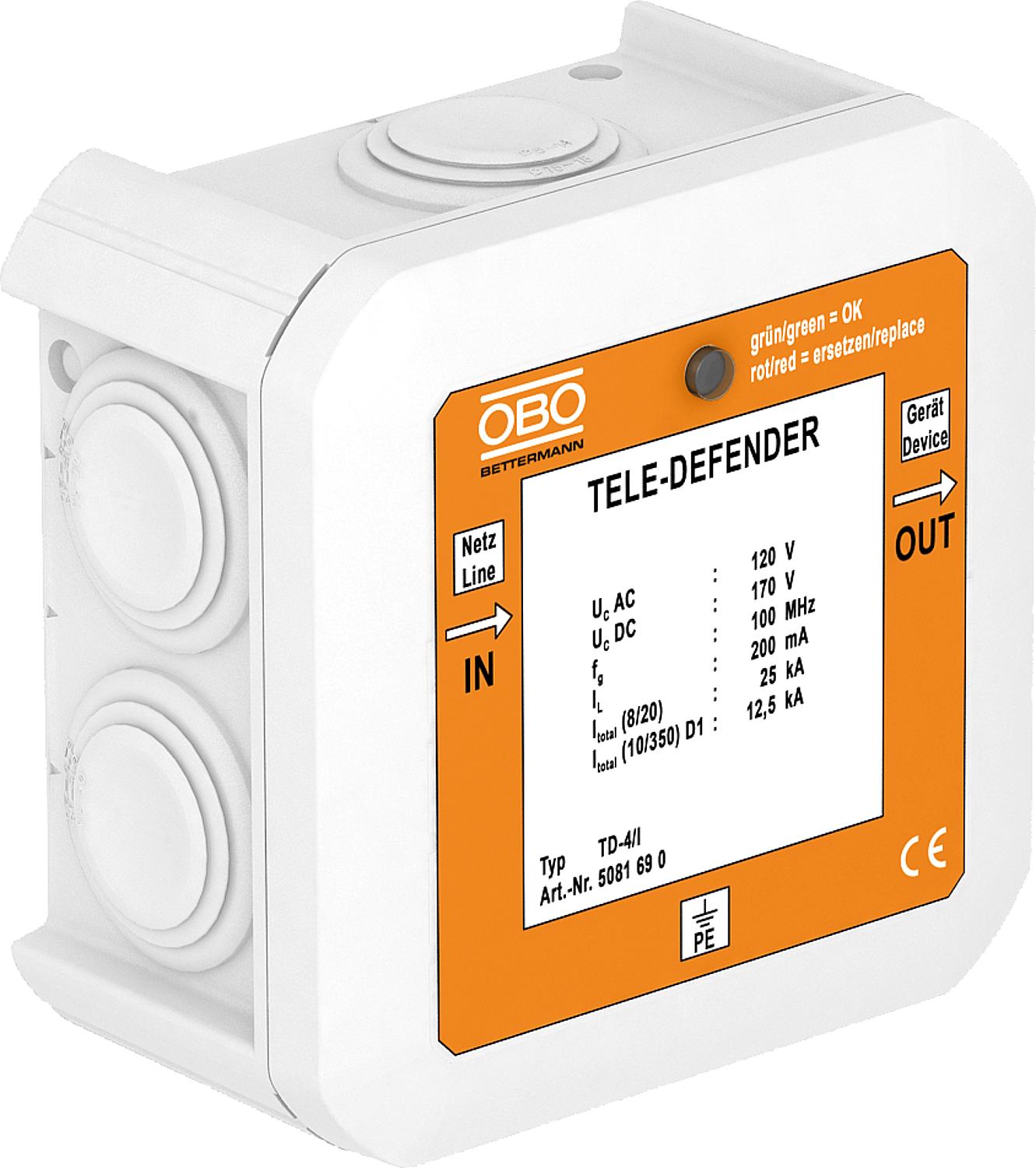 Surge protection TK TD-4/I