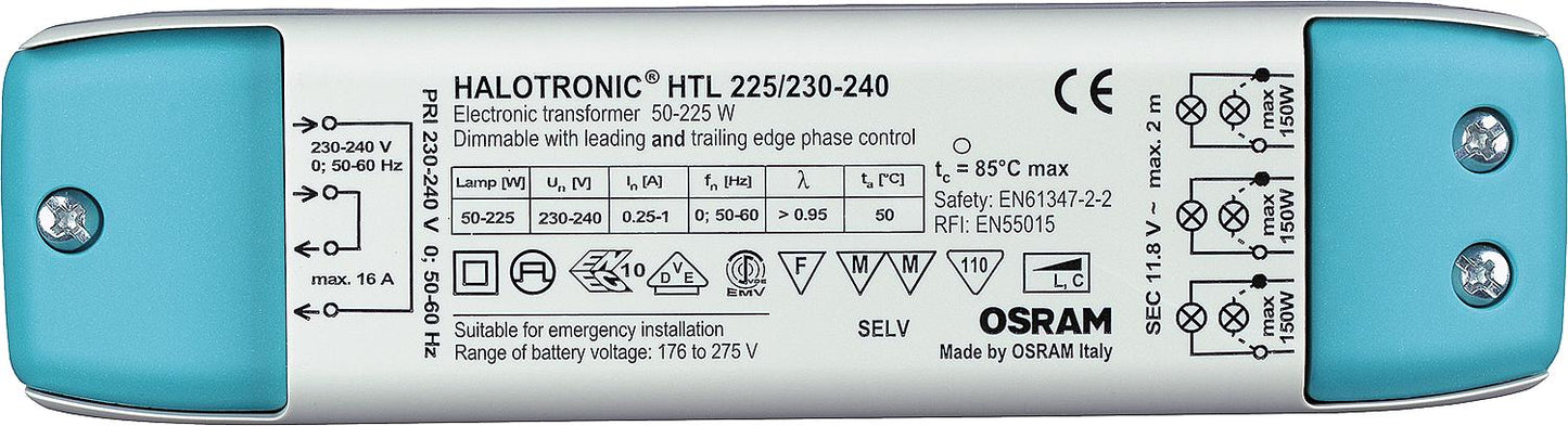 Transformateur Osram HTL225/230-240V 50-225W