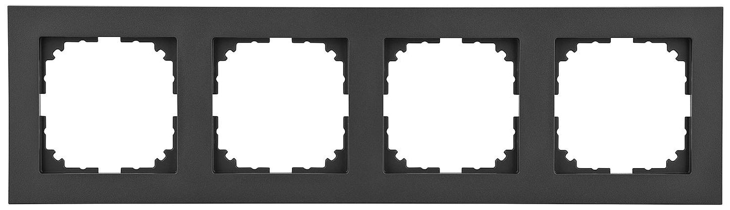 Merten M-Pure single-speed frame, anthracite, 1 piece