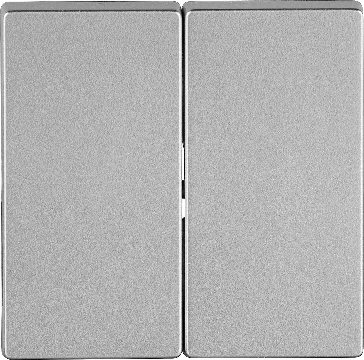 Merten rocker switch, series switch, System M, aluminium, 1 piece