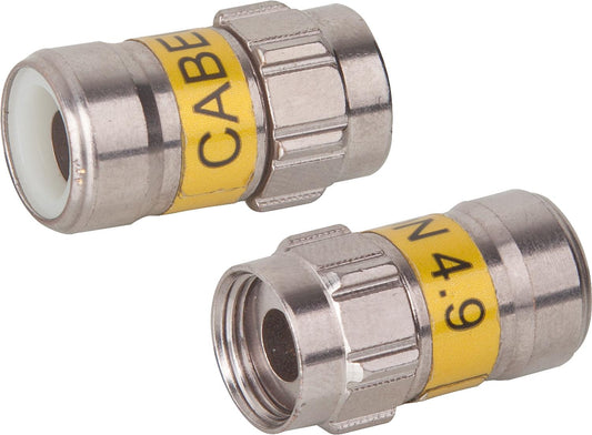 CF connector "self install" 4.9, pack size = 100 pieces