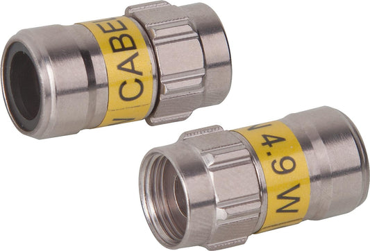 F-connector WD "self install" 4.9, High End, Pack of 100