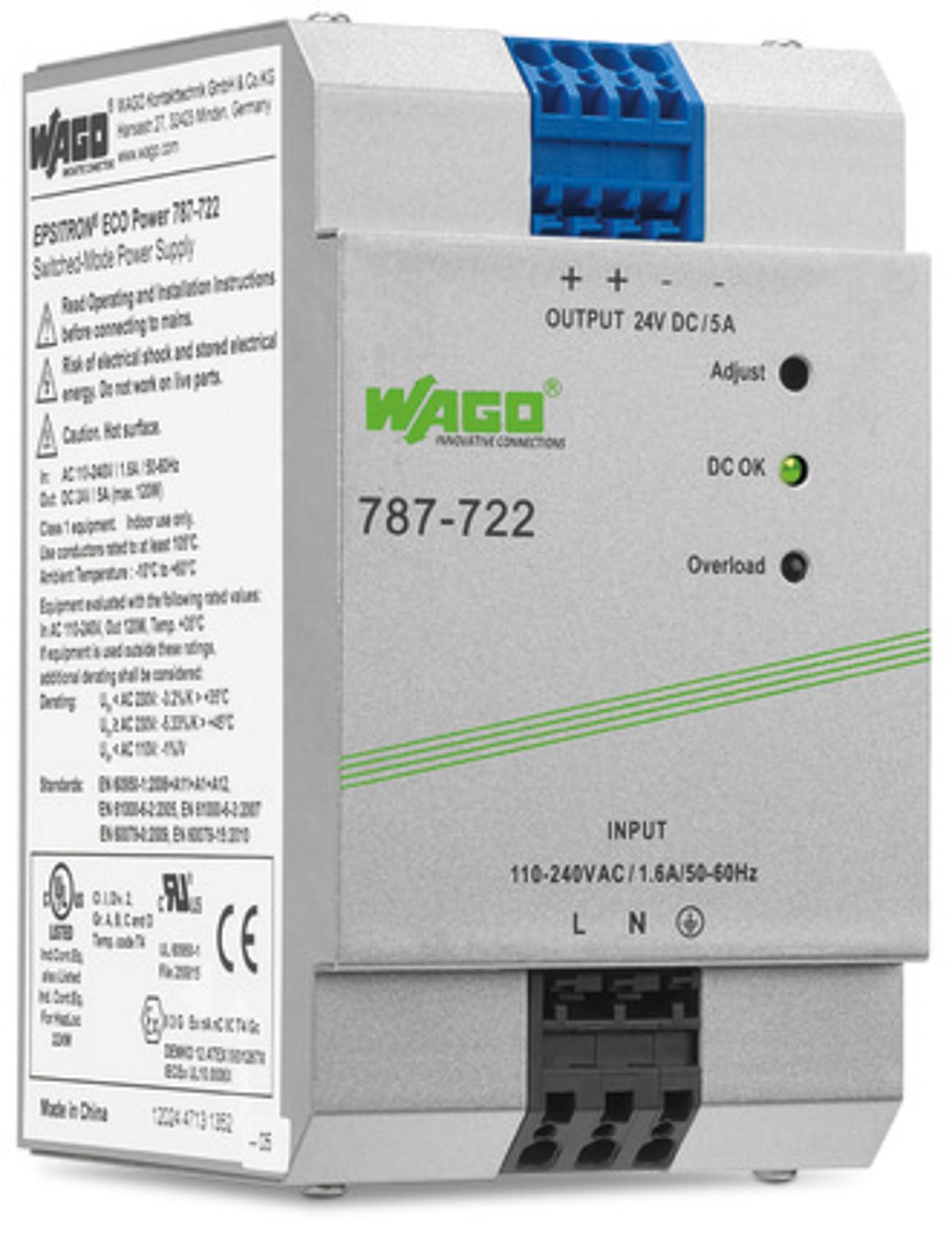 Netzteil Wago Epsitron EcoPower 24V, 2,5A
