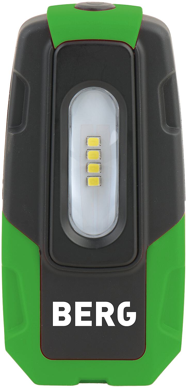 BERG BCL POCKET LED 4+USB LED rechargeable work light, 2W