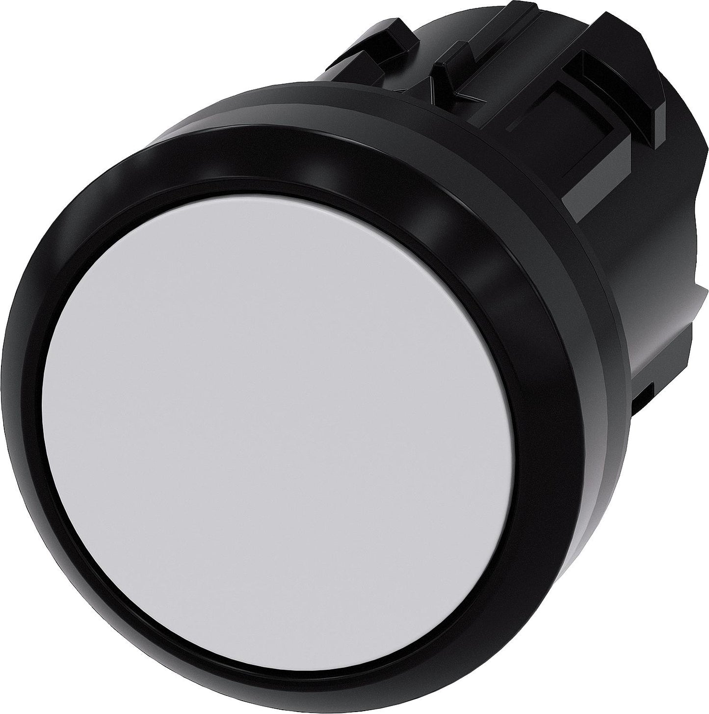 Push button, 22mm, round, black, 3SU1000-0AB10-0AA0