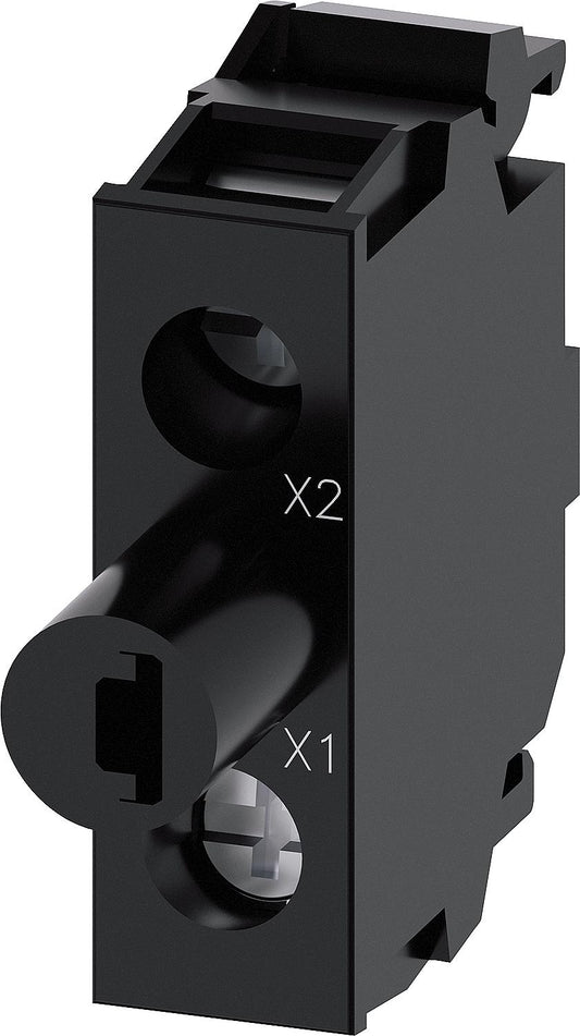 LED-Modul mit intergrierter LED, AC/DC 24V, weiss 3SU1401-2BB60-1AA0