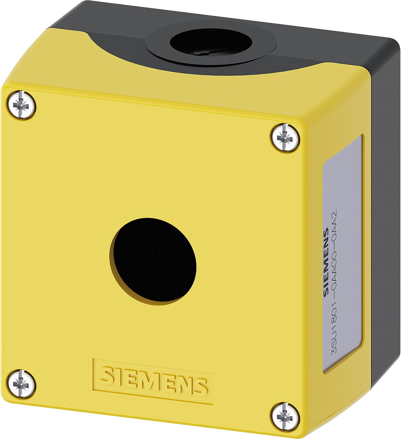 Housing for control devices, 22mm, round 3SU1801-0AA00-0AA2