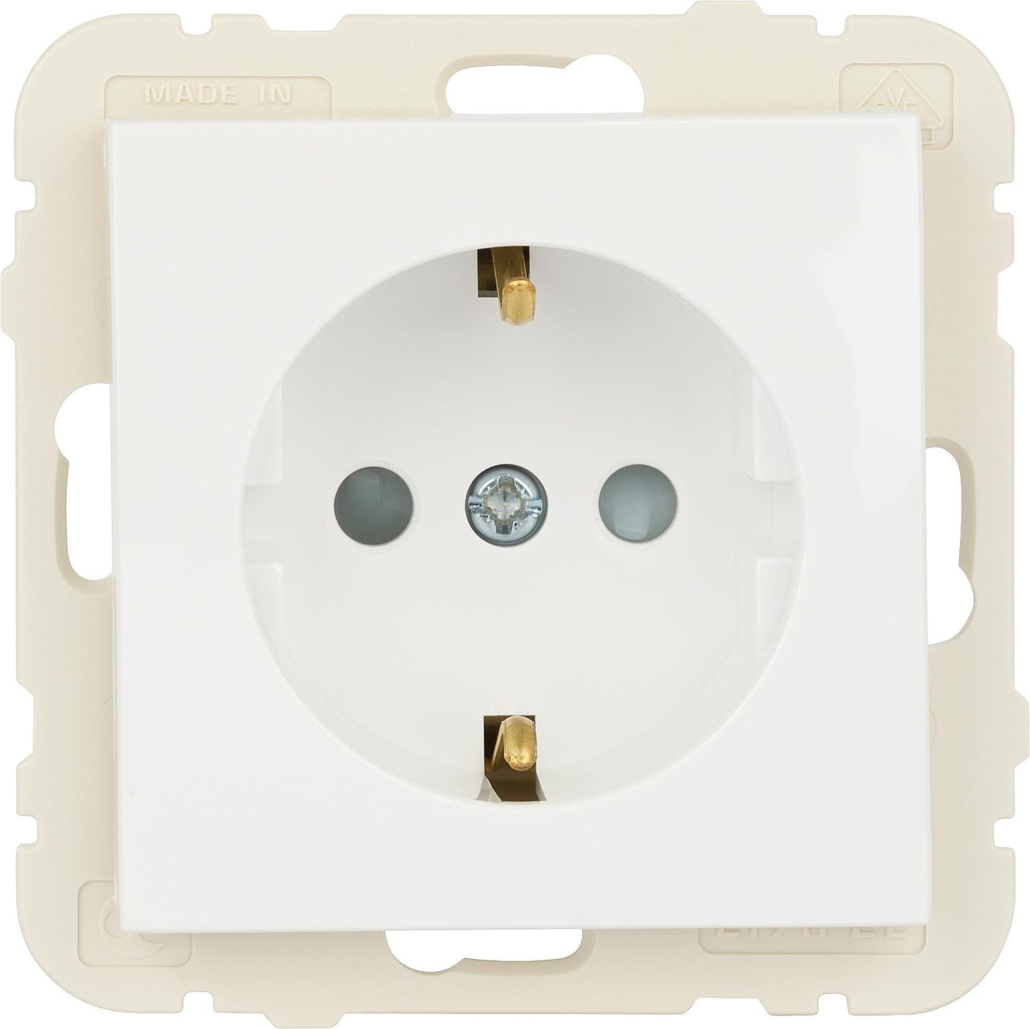 Inserts encastrés - Prise FARO Schuko avec bornes enfichables