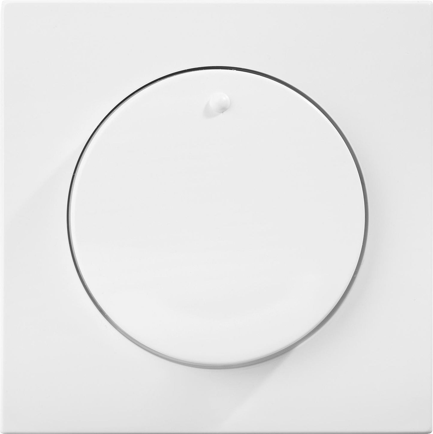 FARO central piece for rotary dimmer, polar white