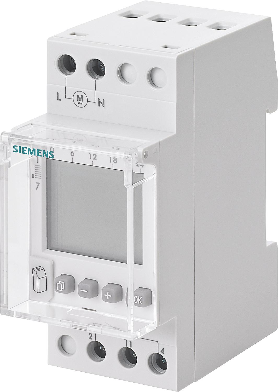 Siemens Profi Digital weekly timer switch 230V, 16A, 1 channel