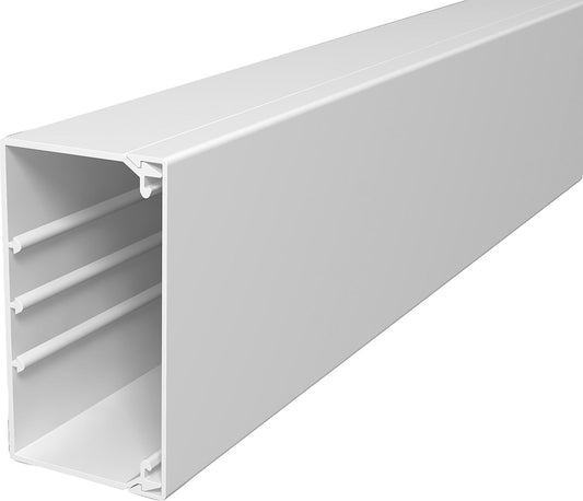 Wall/ceiling duct WDK 60110, length 2000mm, pure white, pack size = 16 meters
