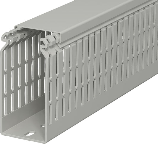 Wiring duct LKV/N 10050 length 2000mm, stone gray, PU = 24 meters