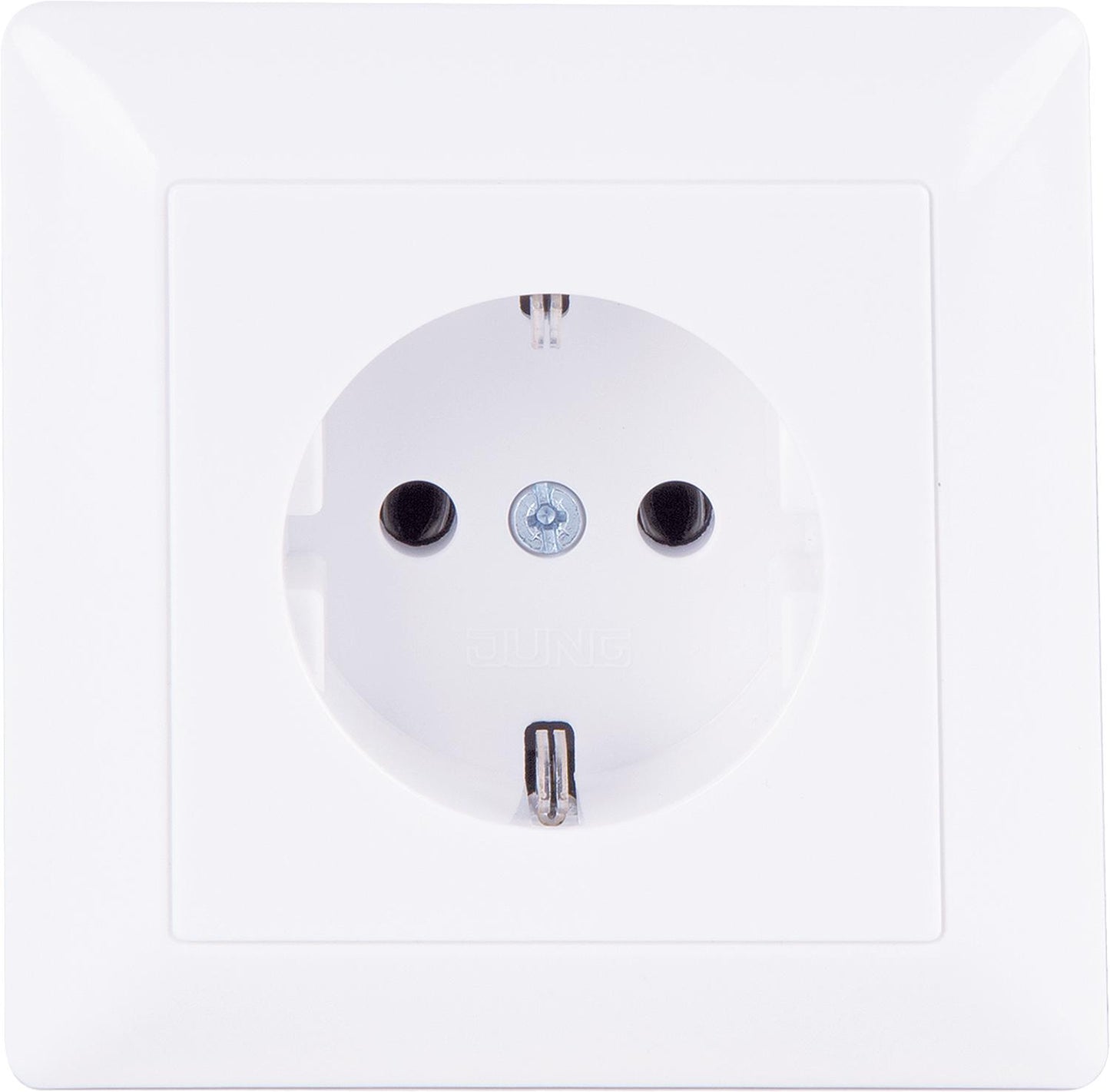 Flush-mounted socket Jung AS1520WW AS, Alpine White
