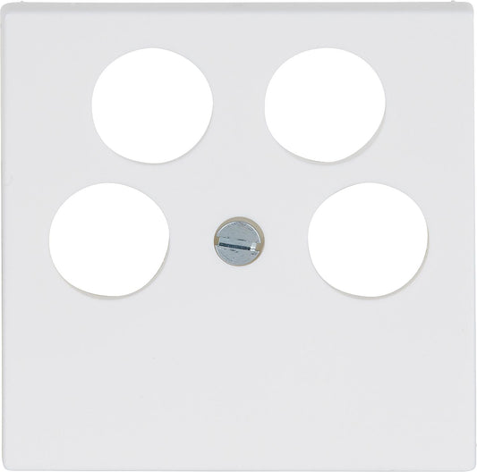 Abdeckplatte Antennensteckdose 4-fach