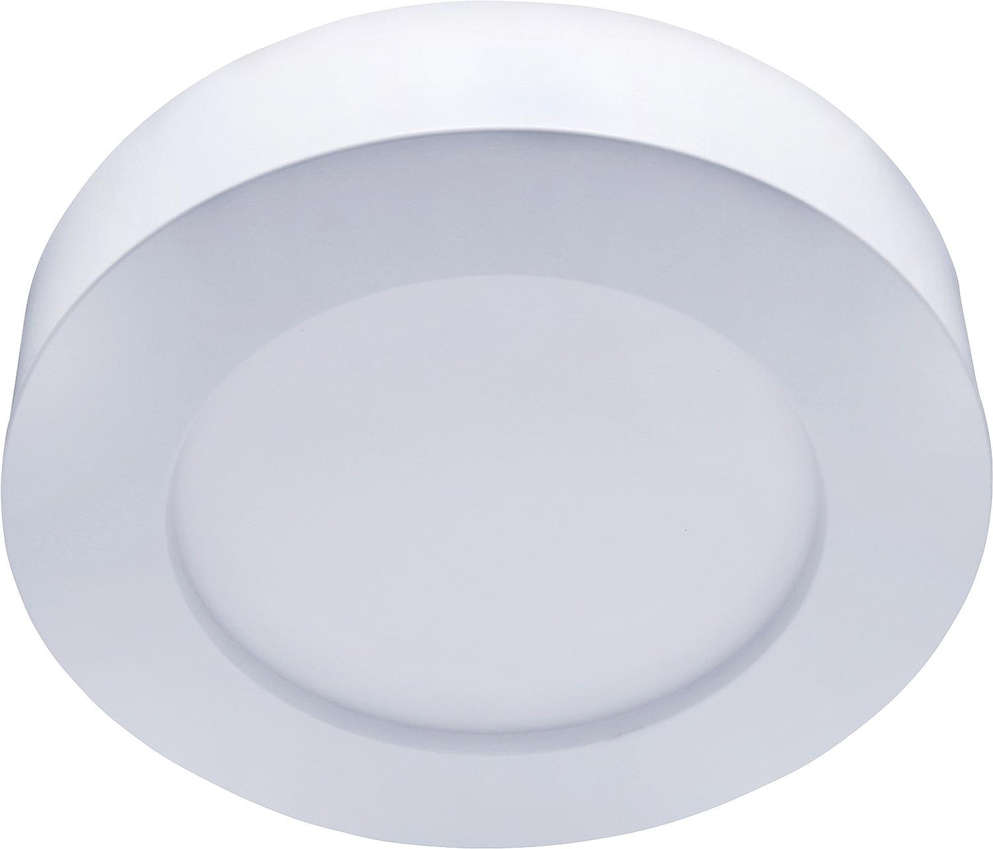 LED panel, surface-mounted and recessed, round, 20W 1600lm D=247mm dimmable